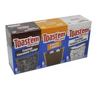 Toast'em Pop-Ups Frosted Variety Pack Chocolate Fudge, Smores & Cookies & Creme (18 pastries) Similar to Pop Tarts