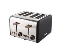 Toaster, 4 Slice, Scandi Collection by Hamilton Beach, Matte Black, HBT02MB