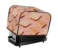 Toaster Cover 4 Slice, A Slice Of Bread Kitchen Accessories Anti Dust Waterproof, Bread Maker Cover