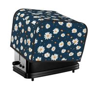 Toaster Cover 4 Slice, Spring Daisy Waterproof Dustproof Kitchen Small Appliance Covers