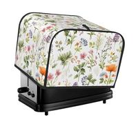 Toaster Cover 4 Slice, Spring Floral Flower Waterproof Dustproof Kitchen Small Appliance Covers