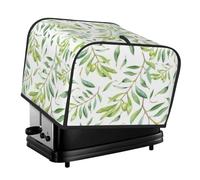 Toaster Cover, 4 Slice Toasters Dust Cover Bread Maker Cover Toaster Oven Cover, Green Leaf Artistic Olive Tree Print