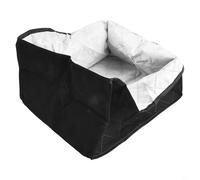 Toaster Cover for Most Standard 2 4 Slice Toasters, Quilted Dust Protector, Polyester Cotton Blend, Easy Clean, Black(Black L)