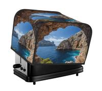 Toaster Covers 4 Slice Arch In Mallorca Spain Bread Machine Cover Quilted Washable Appliance Cover Bread Maker Protective For Kitchen Small Appliance