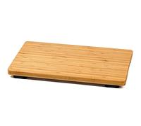 Toaster Oven Cutting Board, HI-BOV900CB, Large Bamboo Butcher Block with Anti-Slip Feet, 19.7x10.8"