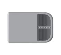 Toaster Oven Mat - 60x40cm Silicone Countertop Protector and Tray | Non-Slip Heat-Resistant Kitchen Appliance Mat and Crumb Catcher for Coffee Machines, Air Fryers, Toasters, and Kettles