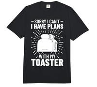 Toaster Oven Toasted Bread Toast Maker Pun Comfort Colors Adult Heavyweight T-Shirt