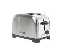 Toaster Silver 2 Slice Extra Wide Slot Defrost Browning Control Crumb Tray Bread
