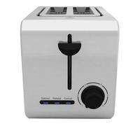 Toaster with 6-setting temperature control and extra-wide slots, suitable for bagels, waffles, artisan bread, pastries and snacks. Dual-slot capacity, 750W power, automatic pop-up function.