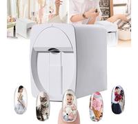 ToayNia Digital Mobile Nail Art Printer,Mini Portable Nail Painting Machine, Control Through Mobile App,Create Stunning Nail Designs Easily A