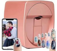ToayNia Digital Mobile Nail Art Printer,Mini Portable Nail Painting Machine, Control Through Mobile App,Create Stunning Nail Designs Easily C