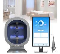ToayNia Intelligent Ai Skin Detector,Spectrum Facial Scanner,Full-Face Analyzer,Before/After Proof,20 Languages,Hd Pixels,Skin Analysis Machine For Spa/Salon 21.5