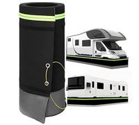 ToayNia No Drilling Required Rv Skirting For Travel,Camper Skirting - Windproof, Waterproof & Uv Resistant & Reflective Strips, Quick Install & Camper Skirting For Winter Camper 90cm-30m/98ft