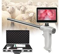 ToayNia Professional Visual Artificial Insemination Kit,Artificial Insemination Gun, Animal Artificial Insemination Gun, With Camera Rotatable Screen,Pig