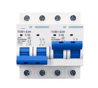 TOB1-63H 2P 1-63A Circuit breaker MCB 50HZ/60HZ 400VAC 6A, 10A, 16a, 20A, 25A, 32A, 40A, 50A, 63A(20A)