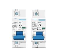 TOB1Z-125 1P 125A DC MCB 250V Circuit breaker(100A)