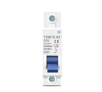 TOB1Z-63 DC MCB 6KA 1P 125V Mini Circuit Breaker 3A 6A 10A 16A 20A 25A 32A 40A 50A 63A 1Pcs(25A)