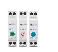 TOB9-63M 63A 1P+N Smart Switch Meter Metering Monitoring Circuit Breaker Timer Relay AUOQKQUT(TOB9-63/M Metering,10A)