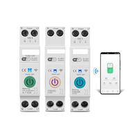 TOB9-VAP 63A 1P+N Smart Switch Meter Metering Monitoring Circuit Breaker Timer Relay MCB smartlife CZAOINCU(TOB9-63T No metering,32A)