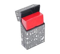 Tobacco Casing, Vintage Tobacco Case, Elegant Cigarettes Case - Squeeze Proof Large Capacity Elegant Vintage Box - Storage Box with Inner Buckle Carrying Case for Events Proms Parties