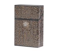 Tobacco Casing, Vintage Tobacco Case, Elegant Cigarettes Case - Squeeze Proof Large Capacity Elegant Vintage Box - Storage Box with Inner Buckle Carrying Case for Events Proms Parties