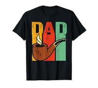 Tobacco Pipe Smoking Dad Retro Briar Pipe Smoker Collector T-Shirt