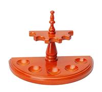 Tobacco Pipe Wooden Display Stand,for 5 Tobacco Pipes,Universal Tobacco Pipe Stand Accessories