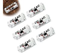 Tobacco Rolling Machine - 6 Pcs 70mm Manual Cigarette Rolling Machine Set, Lightweight Acrylic Hand Roller for Rolling Your Own Cigarettes, Portable & Easy to Use Smoking Accessory