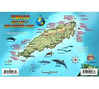 Tobago Dive Map & Coral Reef Creatures Guide Franko Maps Laminated Fish Card