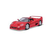 BURAGO 1995 FERRARI F50 GT RED 1/24 SCALE DIECAST MODEL CAR
