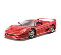 BURAGO 1995 FERRARI F50 GT RED 1/24 SCALE DIECAST MODEL CAR
