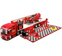 Tobar 1:43 Scale Ferrari Race and Play Racing Hauler Vehicle