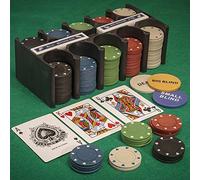Tobar 21974 Casino Games - Chips, cards and mat included