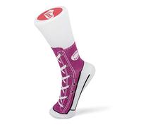 Tobar 27512 Sneaker Silly Socks Socks, Purple, Size 35 - 41