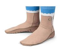 Tobar 35203 Silly Socks-Snuggs Size 3-7, beige, white, brown