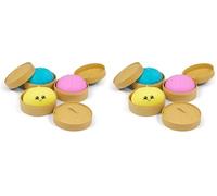Tobar 38754 SCRUNCHEMS Dumpling, Medium, Assorted Designs and Colours (Pack of 2)
