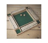 Tobar 4 Player Shut The Box Board Game