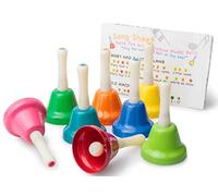 Tobar 7958 Rainbow Music Bells, Mixed,8cm.