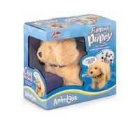 TOBAR ANIMIGOS FLIPPING PUPPY LABRADOR ELECTRONIC SOFT PLUSH DOG KIDS TOY AGE 3+
