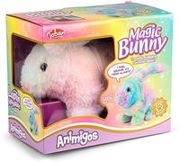 Tobar Animigos Rainbow Magic Bunny Rabbit Hopping Plush Toy, 38248
