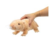 Tobar 38733 ANIMIGOS World of Nature Naked MOLE Rat Plush Toy, Brown