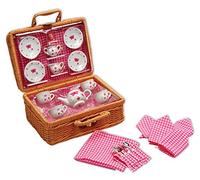 Tobar Butterfly Basket Tea Set