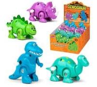 Tobar CLOCKWORK DINOSAUR Wind-UP Toy, Brown