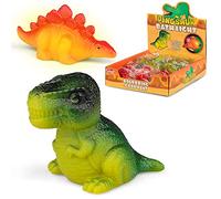 Tobar Dinosaur Light-up Bath Toy T-Rex and Stegosaurus - 1 Design Sent at Random, 38236