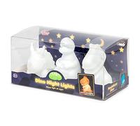 Tobar Dinosaur Night Lights, Colourful, Set of 3