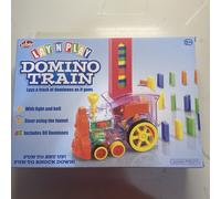 Tobar Lay and Play Domino Train Blocks Set Battery Operated Multi coloured 21042