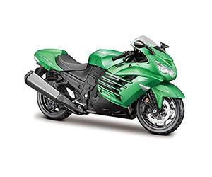 Tobar Maisto Kawasaki Ninja ZX-14R Motorbike Build-It-Yourself Die-Cast Model Kit - 1:12 Scale