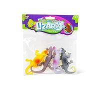 Tobar MINI COLOUR CHANGING LIZARDS Toy - Pack of 4