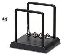 Tobar Newton’s Cradle Educational Desktop Toy, Black