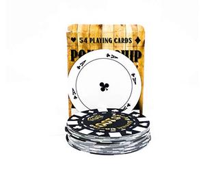 Tobar Poker Chip Playing Cards Circular Casino Design